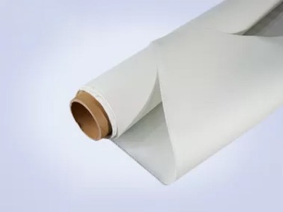 White Light Duty Fiberglass Fire Blanket Coated With Silicone Rubber