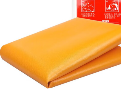 Silicone Rubber Fiberglass Fire Blanket