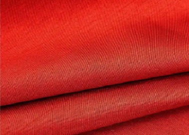 1000 ℃ 0.75mm Red Fireproof Curtain Cloth